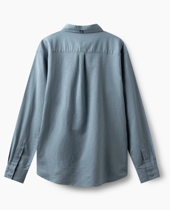 Рубашка DUOTONE Shirt Breeze LS длин.рук муж (44250-4953) Голубая 2025 — изображение 2
