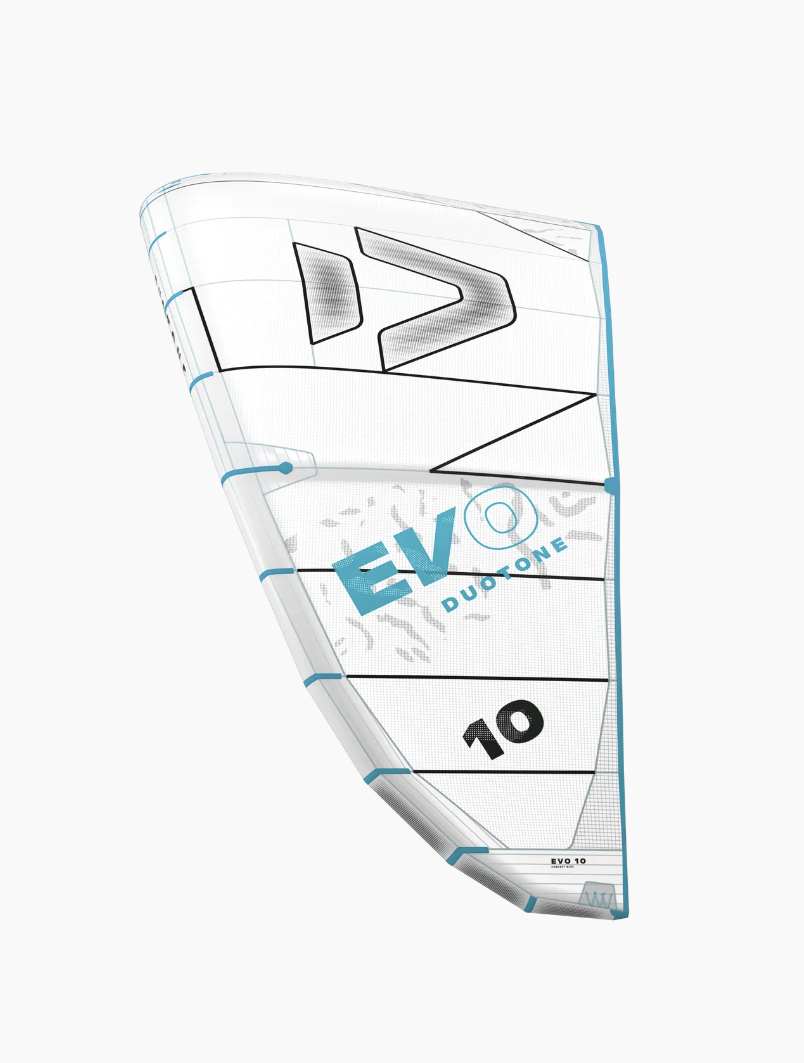 Кайт DUOTONE KITE Evo Concept Blue 2025 белый, 44240-3033 — изображение 7