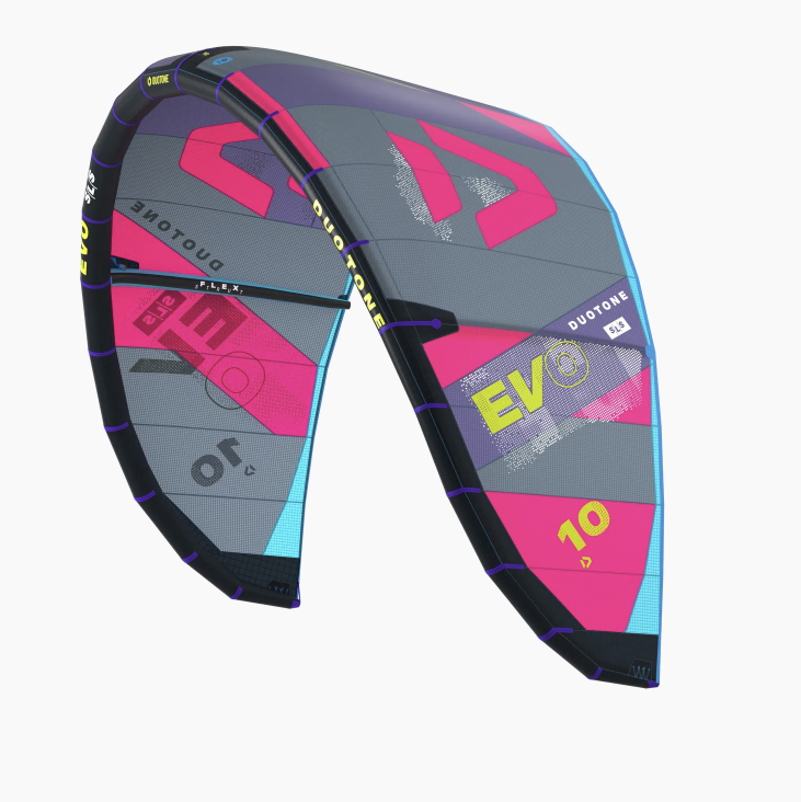 KITE Кайт DUOTONE Evo SLS 2025 (роз./сер.)