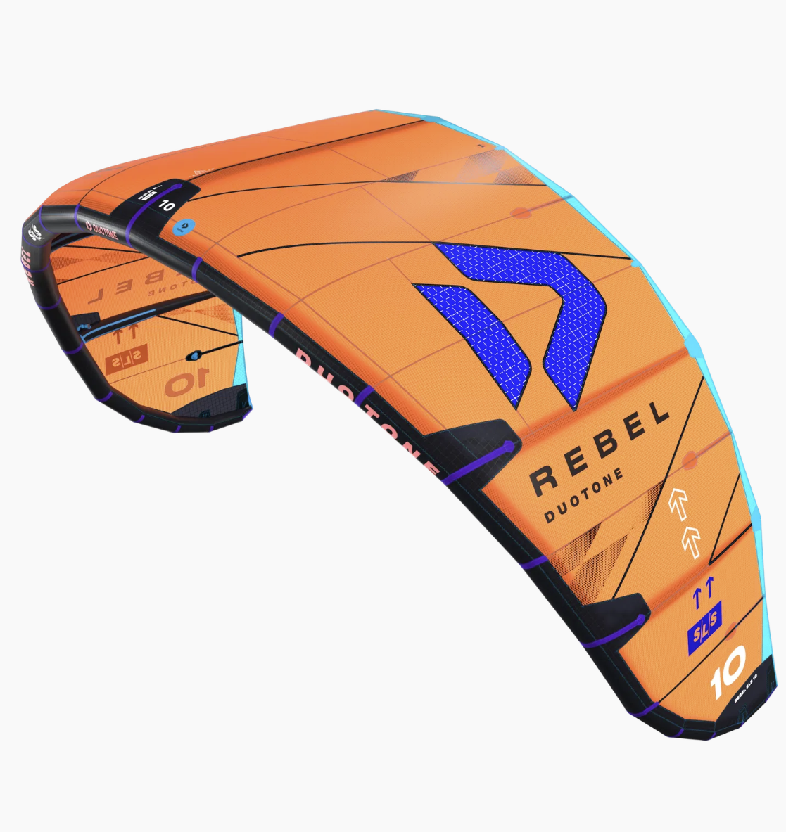 Кайт DUOTONE KITE REBEL SLS 2025, С04:orange (скл.Крк) — изображение 4