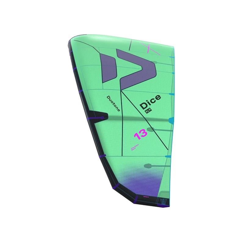 Кайт DUOTONE KITE Dice SLS 2026 (зеленый), C06:green/heron — изображение 2