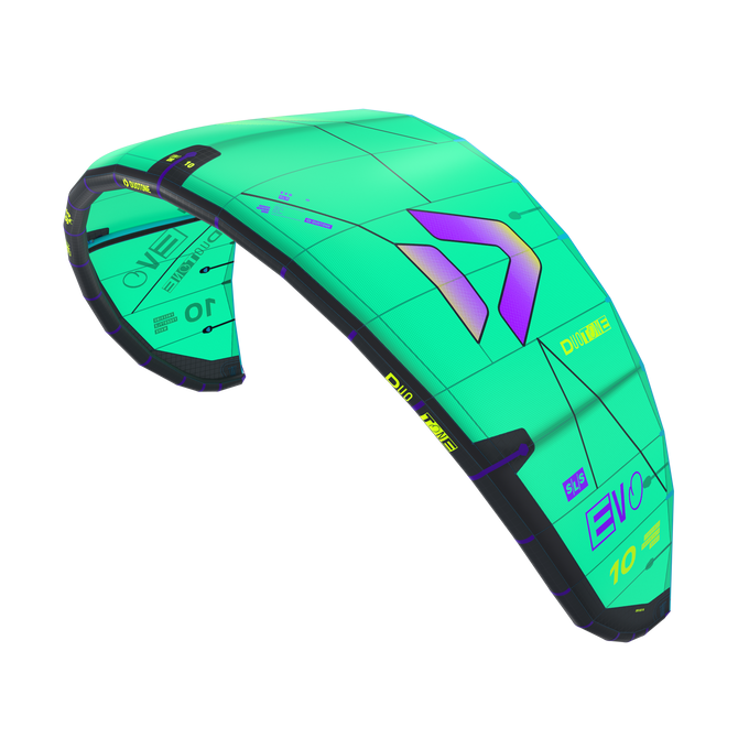 Кайт DUOTONE KITE Evo SLS 2026 (44260-3013), C12:green/purple (скл.СП) — изображение 4