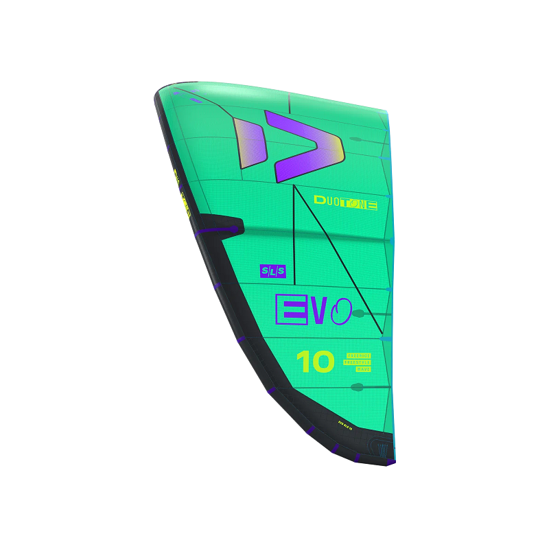 Кайт DUOTONE KITE Evo SLS 2026 (44260-3013), C12:green/purple (скл.СП) — изображение 5