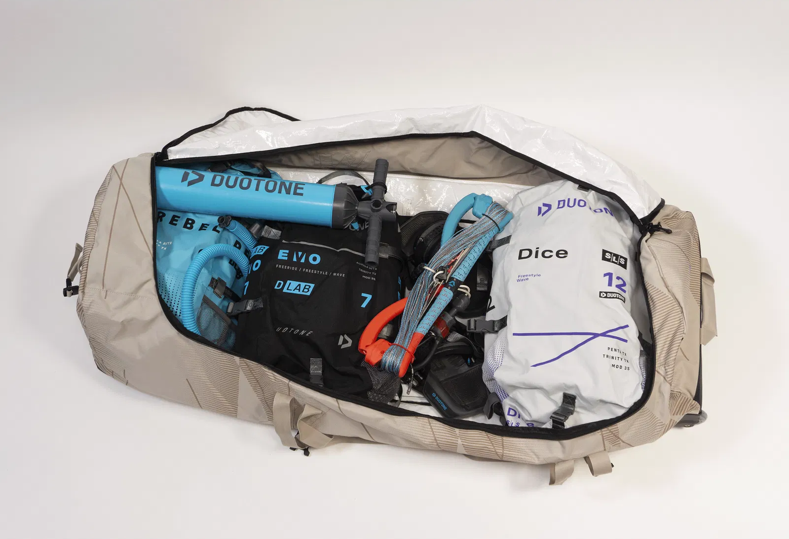 Сумка чехол DUOTONE Team Bag 145 с колесами (44260-7011), 2026 — изображение 6