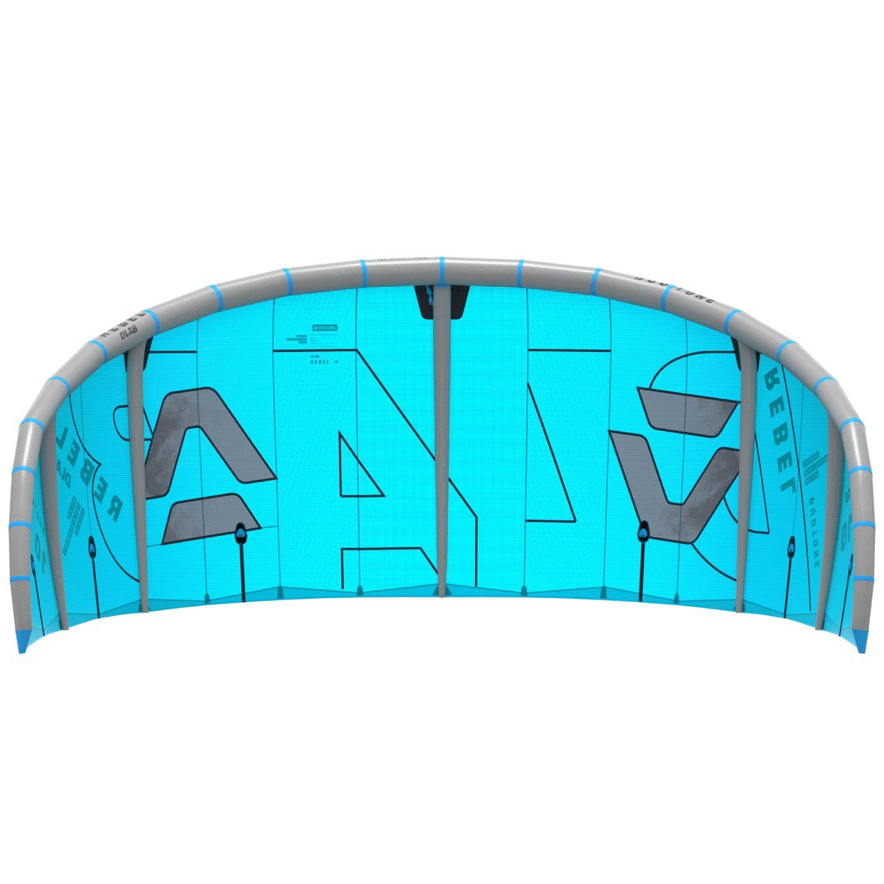 Кайт DUOTONE KITE Rebel D/LAB 2026, C11:turquoise/grey — изображение 3