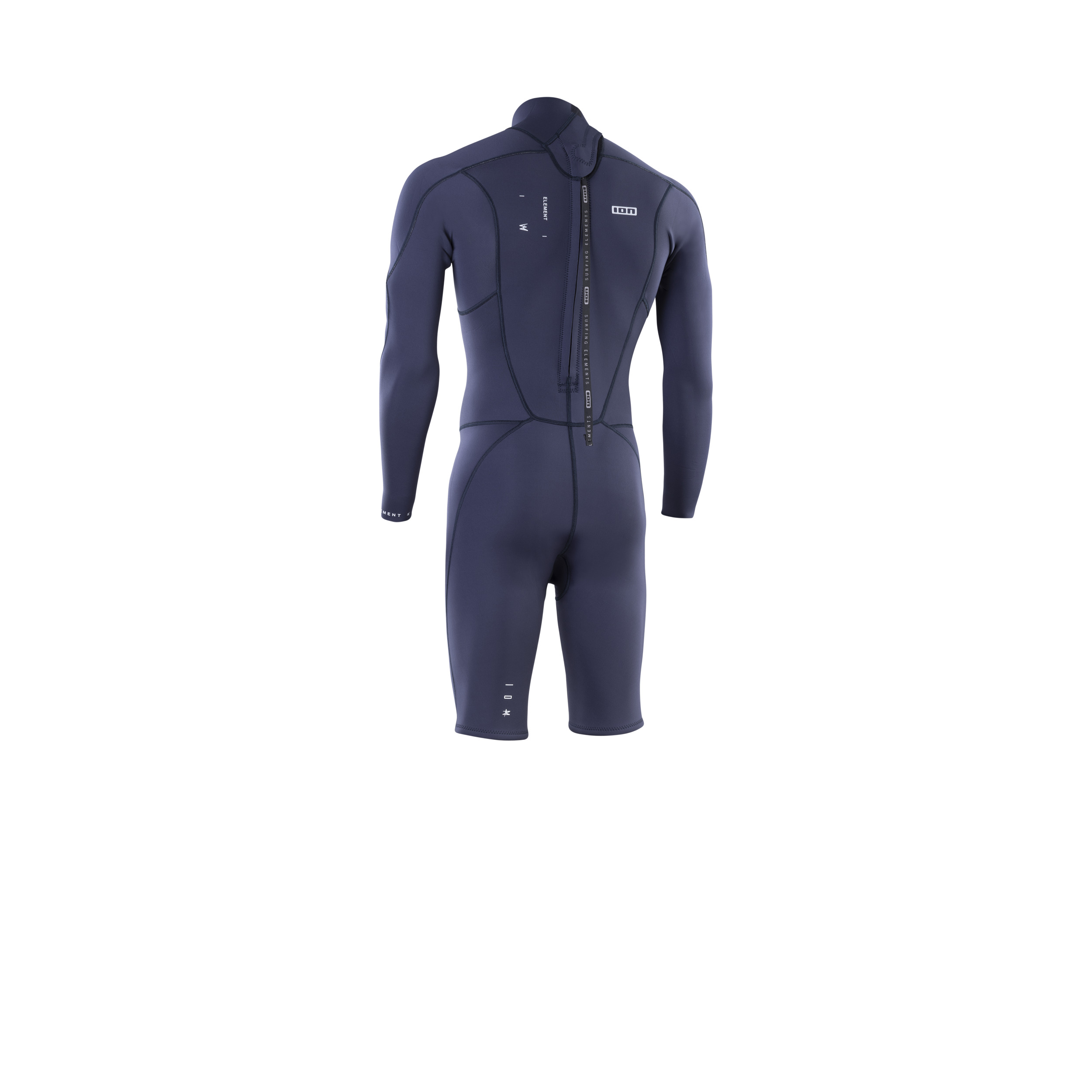Гидрокостюм ION Element Shorty 2/2 LS BZ короткий, длин.рукав (48252-4451) blue-nights 25 — изображение 2